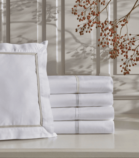 Bovi standard Pillowcase Pair ESTATE White
