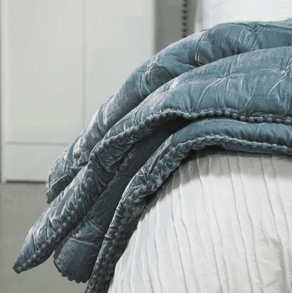 CRUZ Velvet Ocean Comforter - Linen Boutique