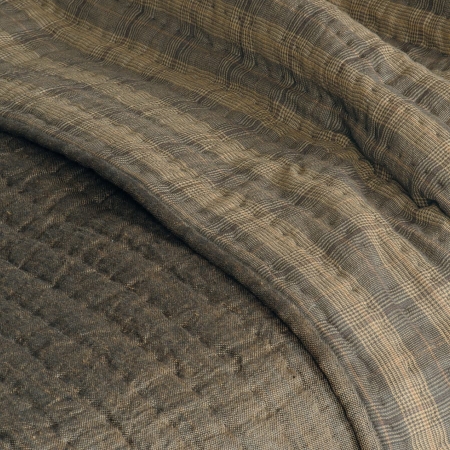 Misaka copper bedspread close up