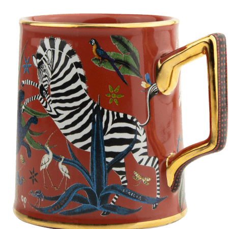Tazza red back