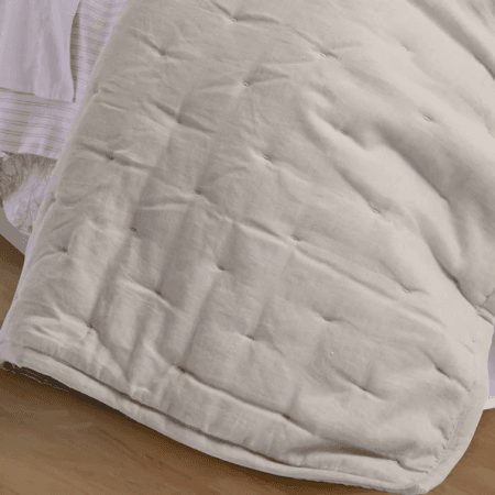 Cotton/Linen Comforter BEYNAC Natural