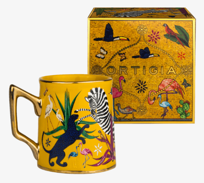 Ortigia Sicilia Tazzina Ceramic Sahara - Linen Boutique