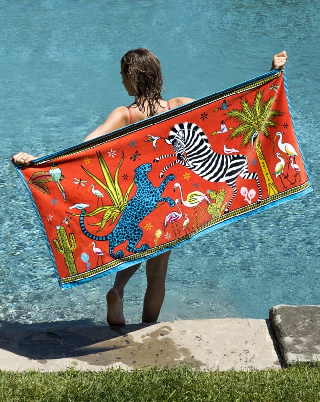 Beach Towel Corallo | Ortigia Sicilia