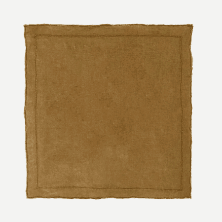 Linen Napkins Old Gold | Set x 4