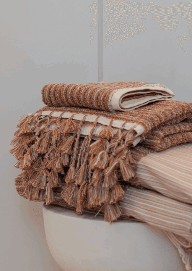 Luxury Organic Turkish SEDONA Towel Set- Linen Boutique