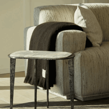 NZ Wool Throw Hyde Cocoa