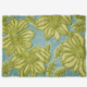 Azalea Light Green Floral Bath Mat