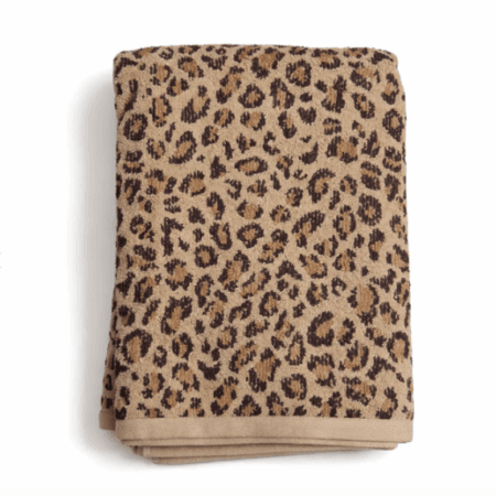 Leopard Facewasher/fingertip Towel