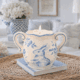 Rabbit China Candle Blue