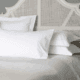 ORGANIC Percale Cotton Sheets 500TC | Hemstitch Detail