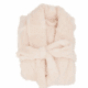 Cosy Luxe Embossed Cream Robe | Flower