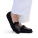 Park Ave SlipperBlack Calf | Lounge Slipper