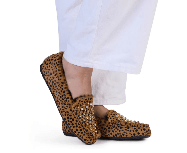 Park Ave Slipper Animal Calf | Lounge Slipper