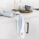 Pompom Turkish Cotton Handtowel |Pale Blue