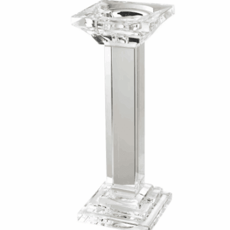 Crystal Pillar Candle Holder