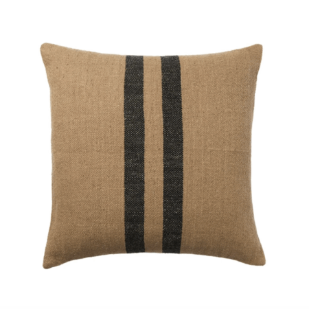 BROSTE Cushion Sigrun Brown Kelp/Black