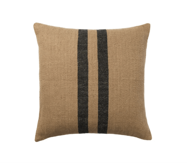 BROSTE Cushion Sigrun Brown Kelp/Black