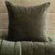 Luchesi Olive Comforter and Eurocase Stack