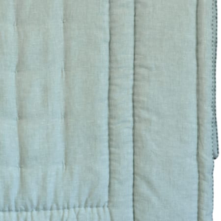 Luchesi duck egg comforter hanging