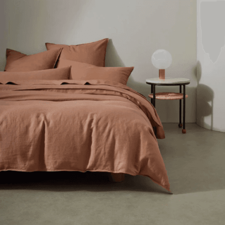 Ravello Linen Duvet Cover BISCUIT