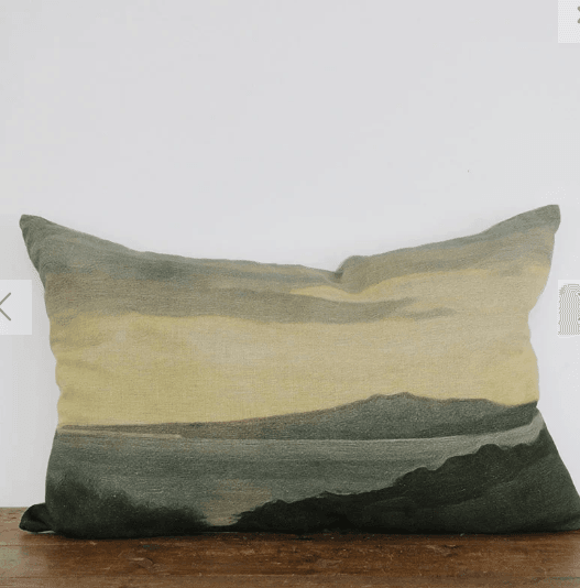 Linen Cushion Island at Dusk