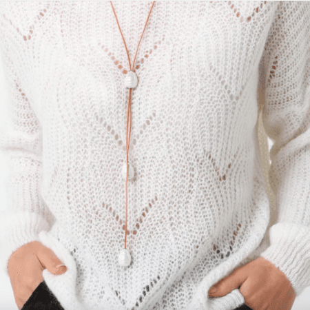 Mohair Karina Knit White