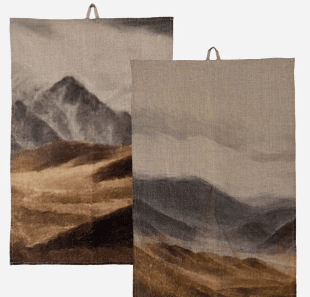 Linen Tea Towel Central Otago
