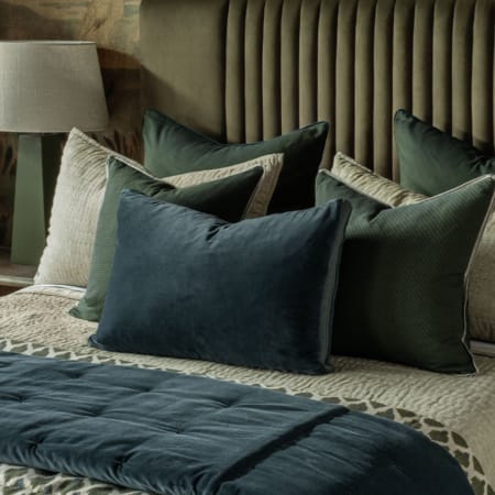 Riga Prussian Blue Comforter