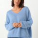 Mohair Giada Knit Cornflower Blue