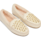 Park Ave Slipper Cream Calf | Lounge Slipper
