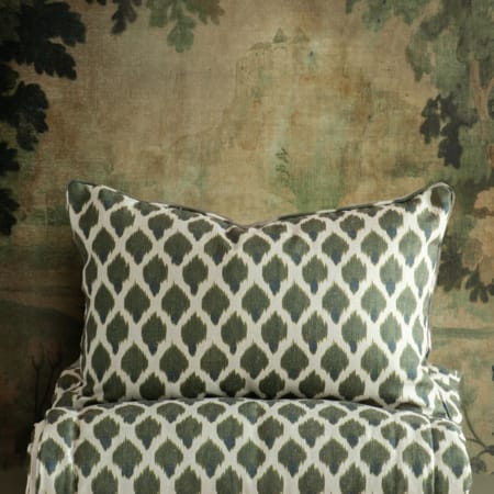 Kasumi Verde Comforter and Cushion Stack WEB