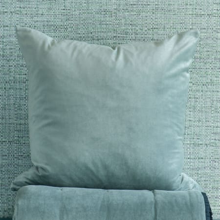 Plissado Duck Egg Comforter and Eurocase Stack