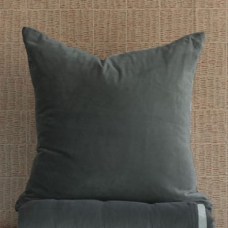 Riga Charcoal Comforter and Eurocase Stack