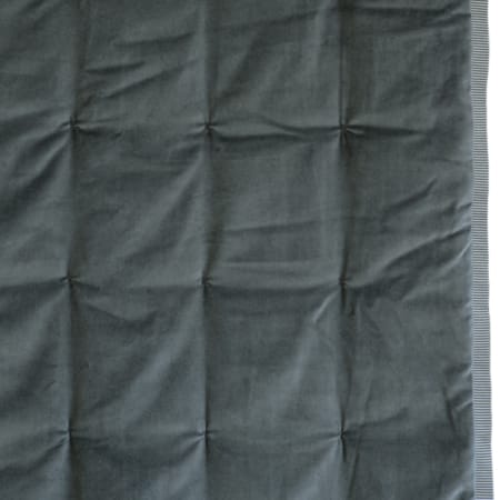 Riga charcoal comforter hanging