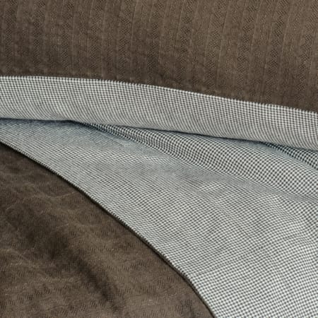 Meiya Cocoa Bedspread Close Up WEB