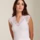 Sleeveless V-Neck Lace 6025