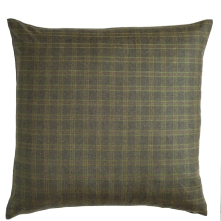 Deep Moss Plaid Cushion