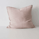 Linen Cushion Como Blush