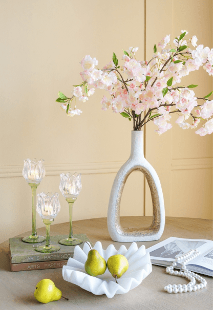 Tulip Glass Candle Holders