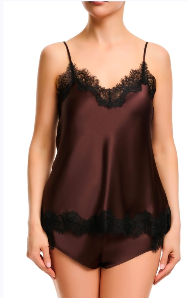 Silk Cami Scarlett Chocolate